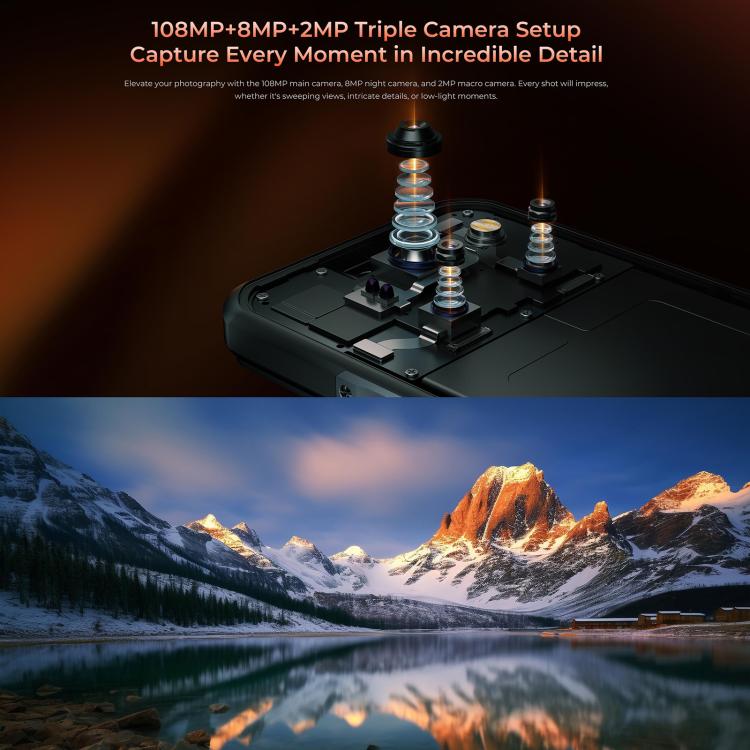 Oukitel WP55 5G Rugged Smartphone 12GB+256GB 11000mAh