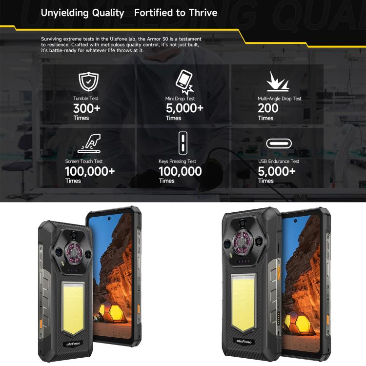 Ulefone Armor 30 Rugged Phone 12GB+512GB Night Vision