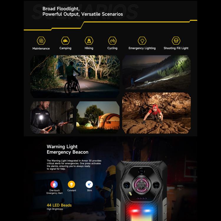 Ulefone Armor 30 Rugged Phone 12GB+512GB Night Vision