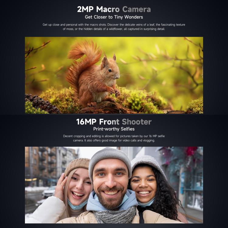 Ulefone Armor X16 Móvil Rugerizado 6GB+128GB Visión 4G