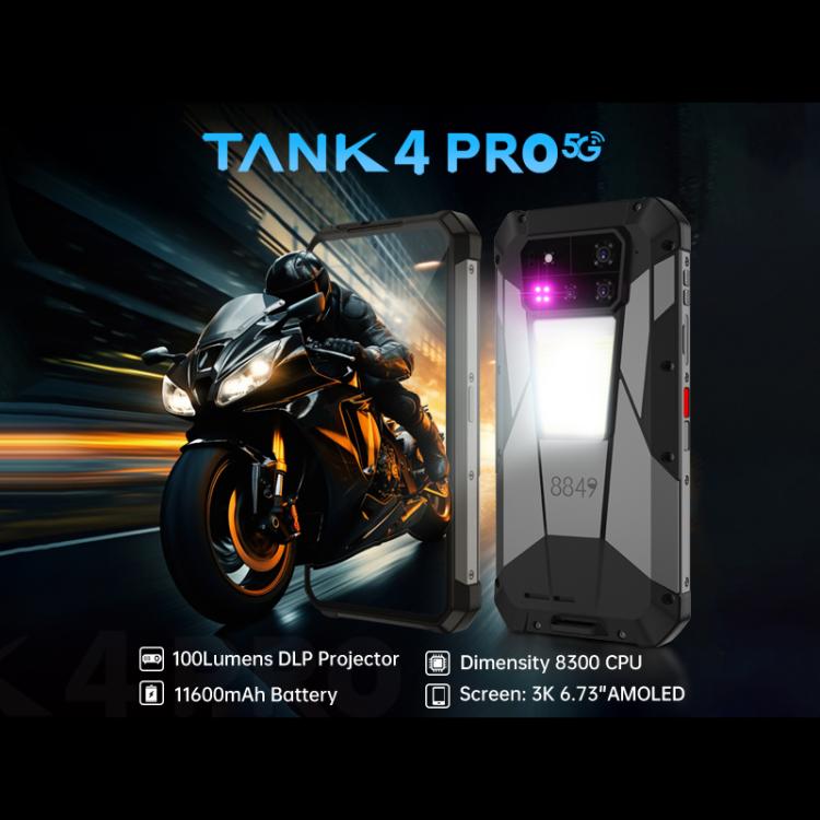 Unihertz Tank 4 Pro Smartphone Proyector 18GB+1TB 5G