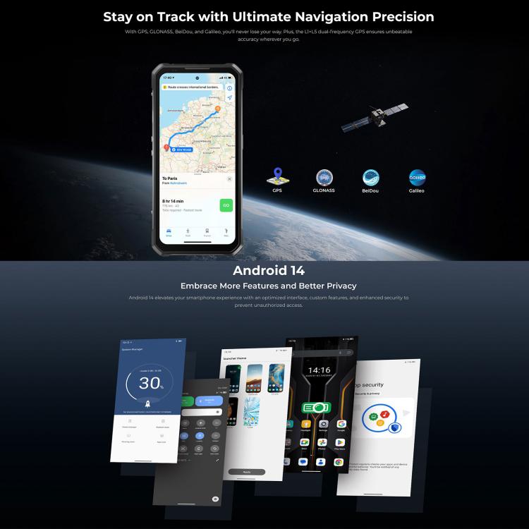 Oukitel WP100 Teléfono Rugerizado 12GB+512GB 33000mAh by OUKITEL