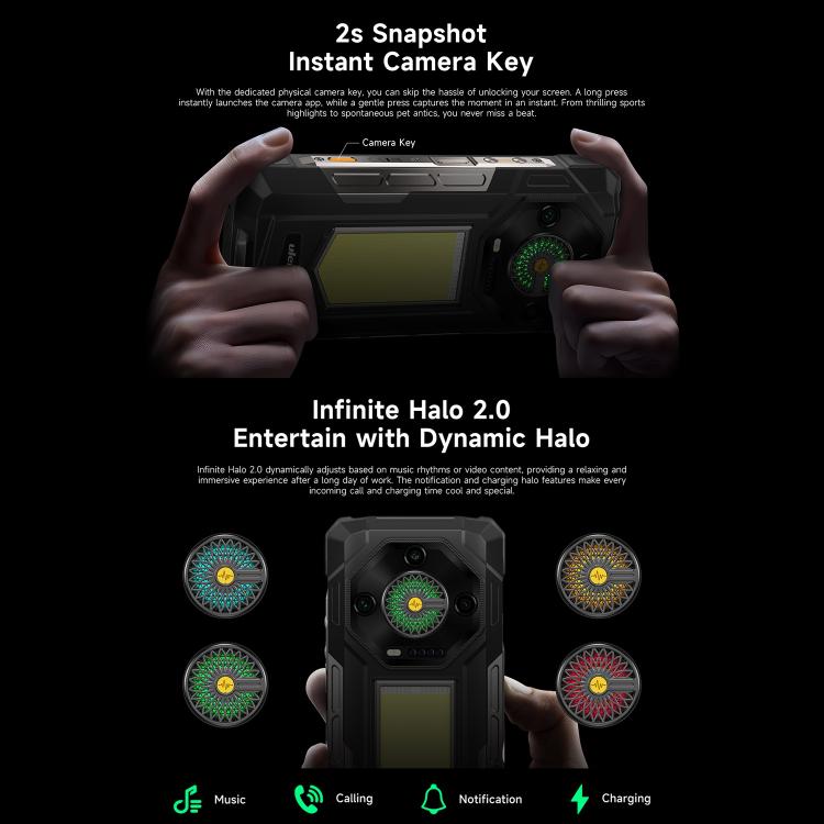 Ulefone Armor 33 Rugged Phone 12GB+512GB 6.95 Inch 4G