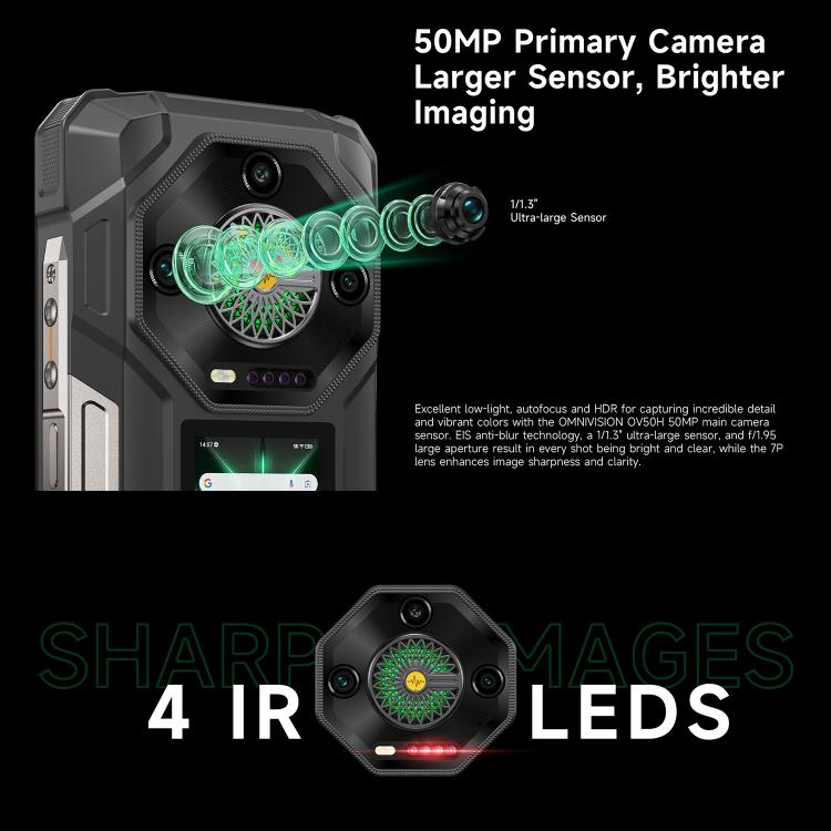 Ulefone Armor 33 Pro Rugged Smartphone 16GB+512GB 5G