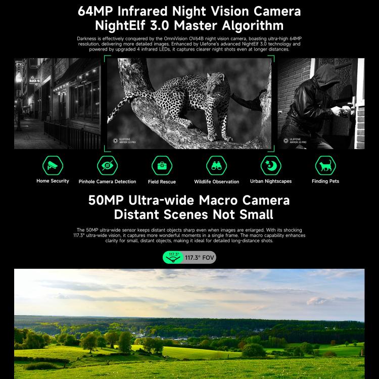 Ulefone Armor 33 Pro Rugged Smartphone 16GB+512GB 5G