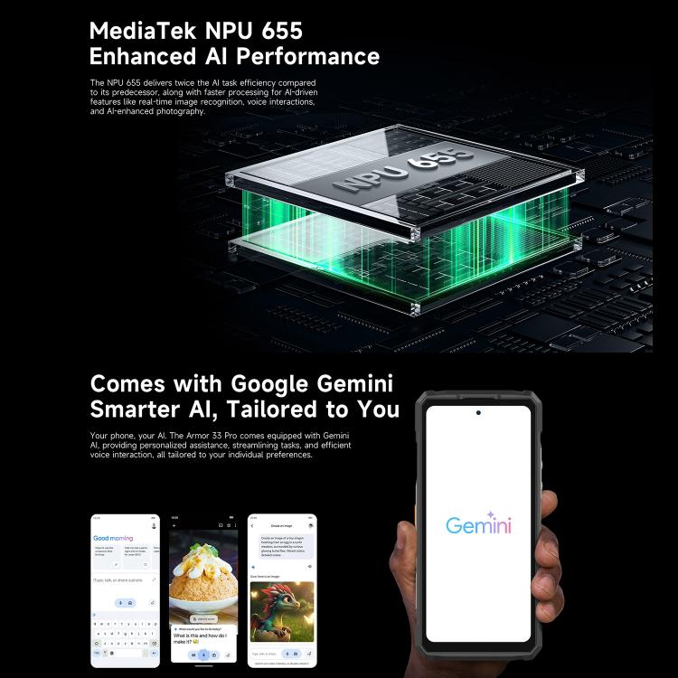 Ulefone Armor 33 Pro Rugged Smartphone 16GB+512GB 5G