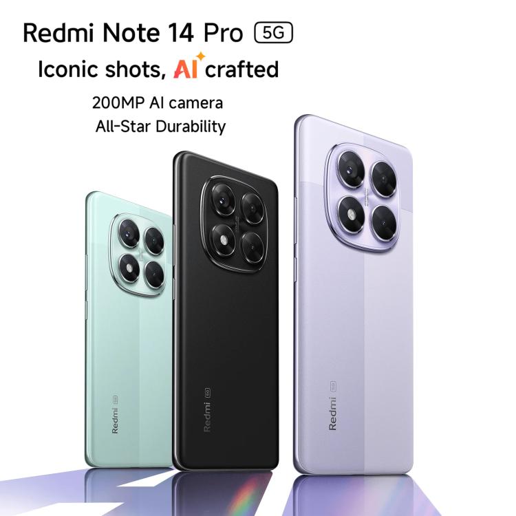 Xiaomi Redmi Note 14 Pro 5G Smartphone 8GB+256GB 6.67 Inch