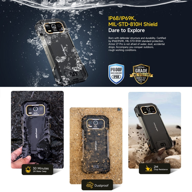Ulefone Armor 27 Pro Smartphone 12GB+256GB NightVision 5G