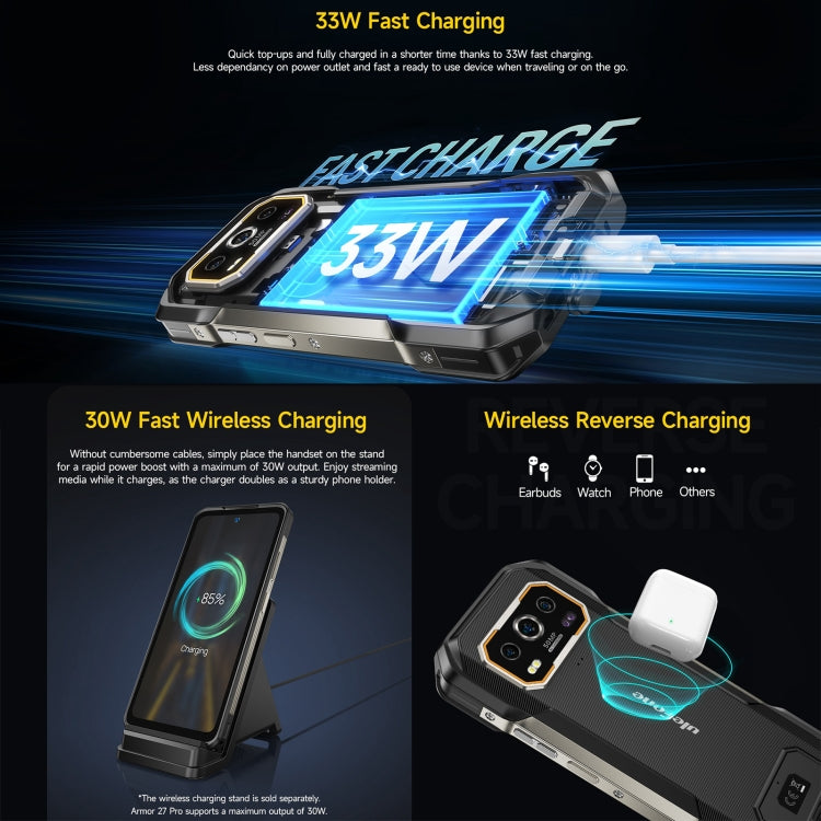 Ulefone Armor 27 Pro Smartphone 12GB+256GB NightVision 5G