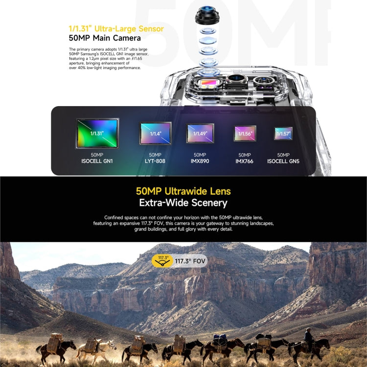 Ulefone Armor 27 Pro Smartphone 12GB+256GB NightVision 5G