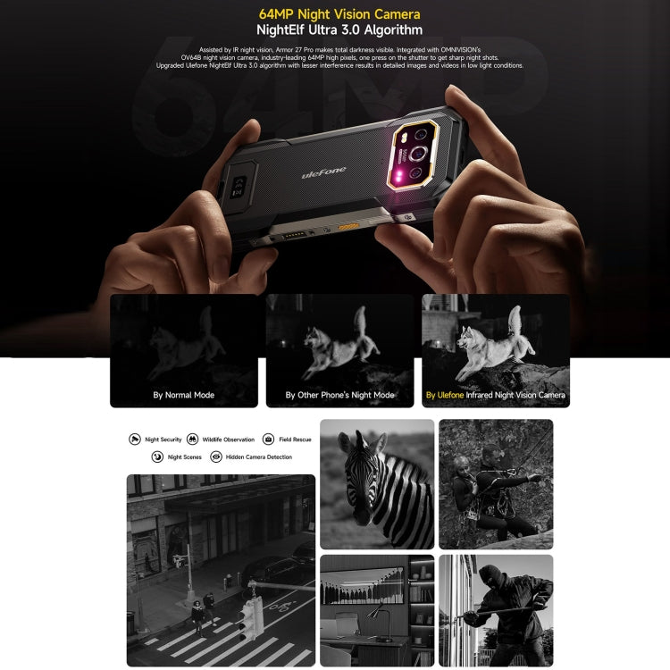 Ulefone Armor 27 Pro Smartphone 12GB+256GB NightVision 5G