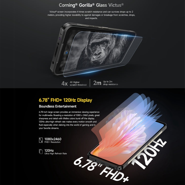 Ulefone Armor 25T Rugged Smartphone 6GB+256GB Thermal