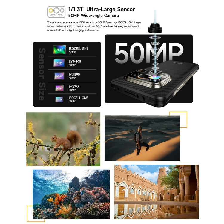 Ulefone Armor 25T Rugged Smartphone 6GB+256GB Thermal