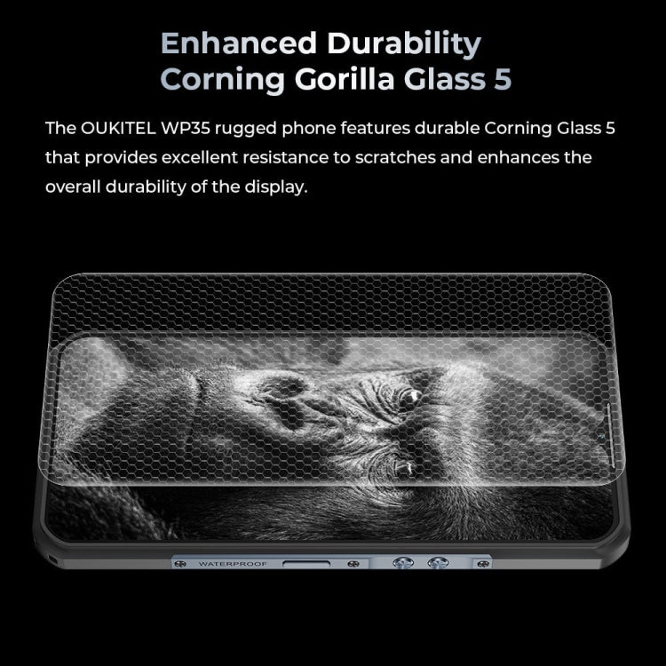 Oukitel WP35 5G Rugged Smartphone 8GB+256GB 11000mAh