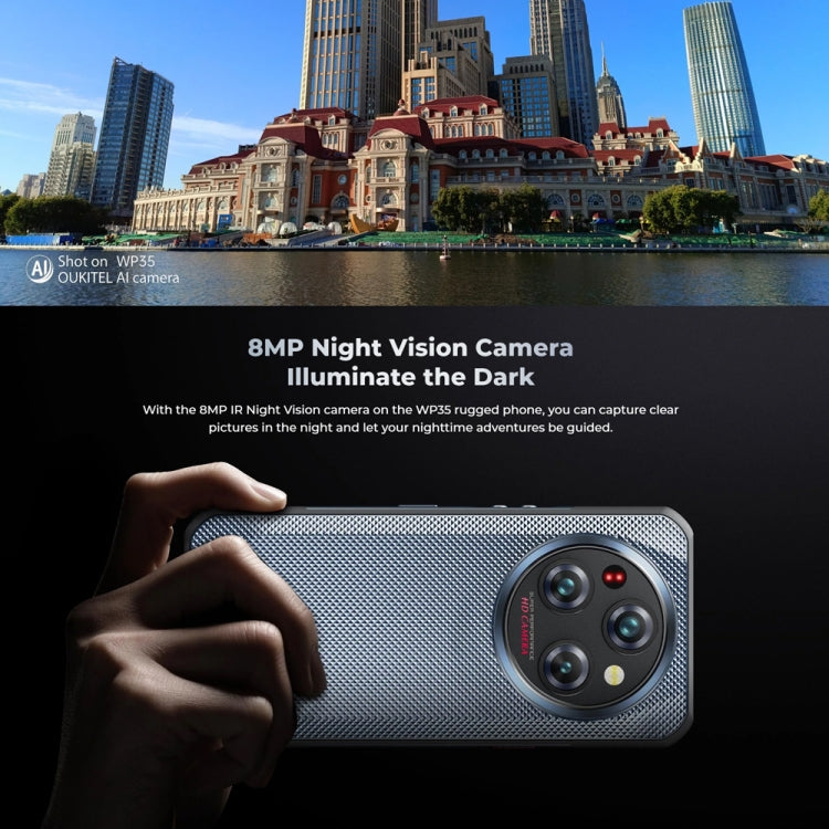 Oukitel WP35 5G Rugged Smartphone 8GB+256GB 11000mAh