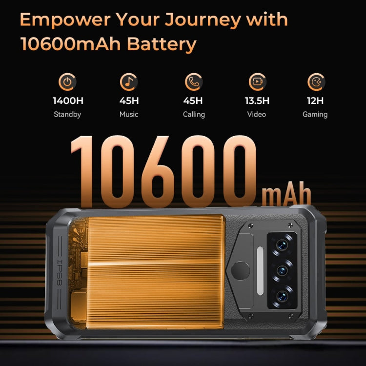 Oukitel WP38 Rugged Smartphone 12GB+256GB 10600mAh 4G