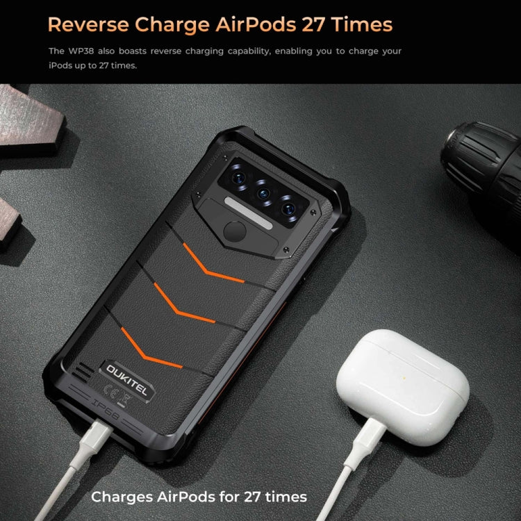 Oukitel WP38 Rugged Smartphone 12GB+256GB 10600mAh 4G