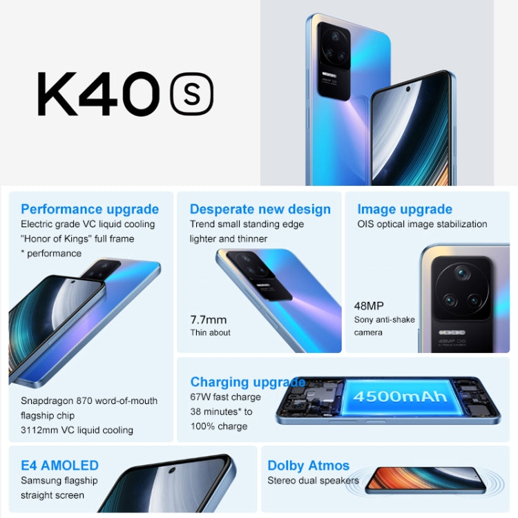Xiaomi Snapdragon 870 Smartphone 12GB+256GB 5G 6.67in