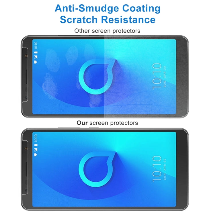 0.26mm 9H 2.5D Tempered Glass Film for Alcatel 3C, For 3C (1pc)