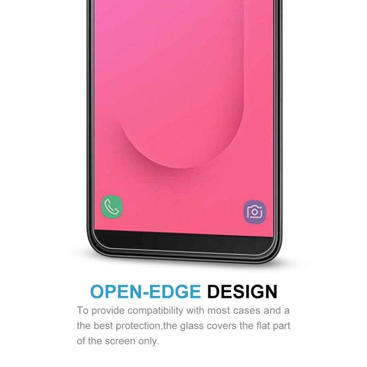9H 2.5D Tempered Glass Film for Galaxy J8 (2018), For Galaxy J8 (2018) 2.5D (1 PCS)