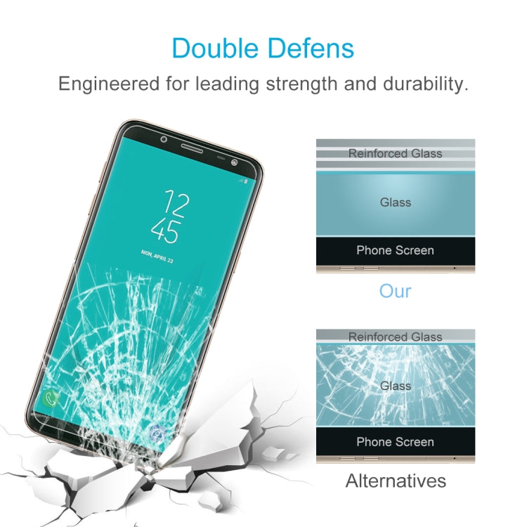 0.26mm 9H 2.5D Tempered Glass Film for Galaxy J6, For Galaxy J6