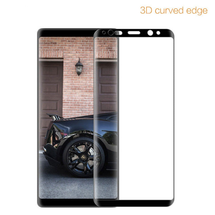 mocolo Full Glue 0.33mm 9H 3D Round Edge Tempered Glass Film for Galaxy Note8, For Samsung Galaxy Note8