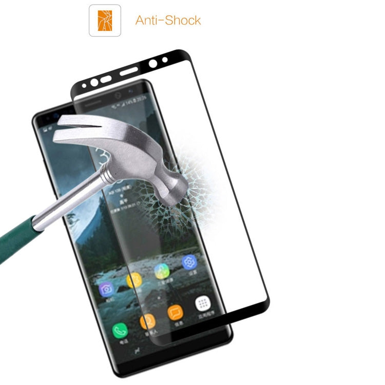 mocolo Full Glue 0.33mm 9H 3D Round Edge Tempered Glass Film for Galaxy Note8, For Samsung Galaxy Note8