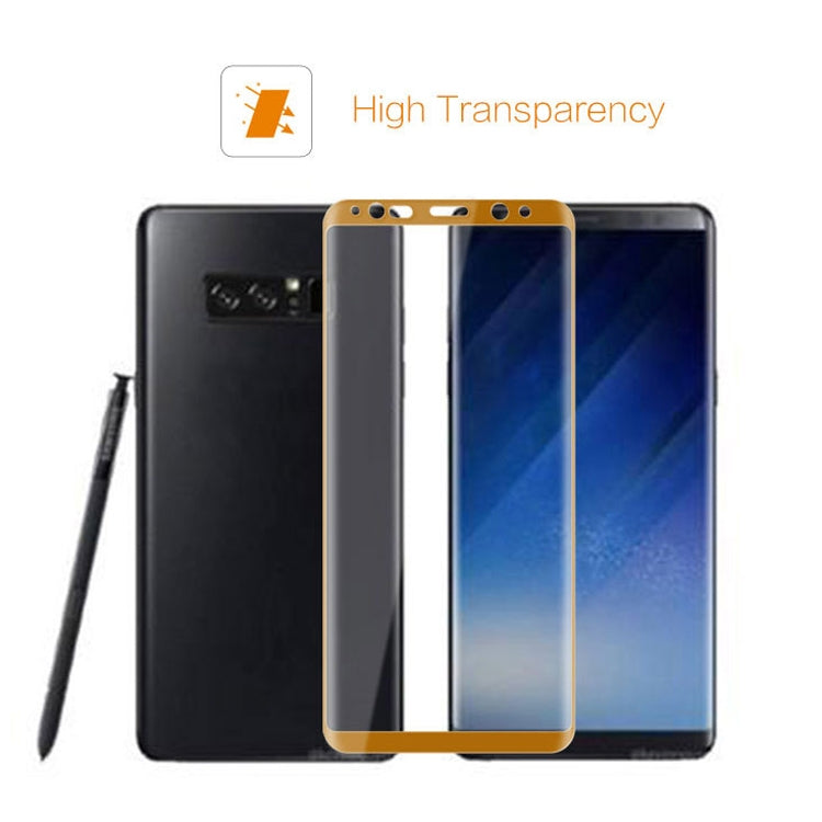 mocolo Full Glue 0.33mm 9H 3D Round Edge Tempered Glass Film for Galaxy Note8, For Samsung Galaxy Note8
