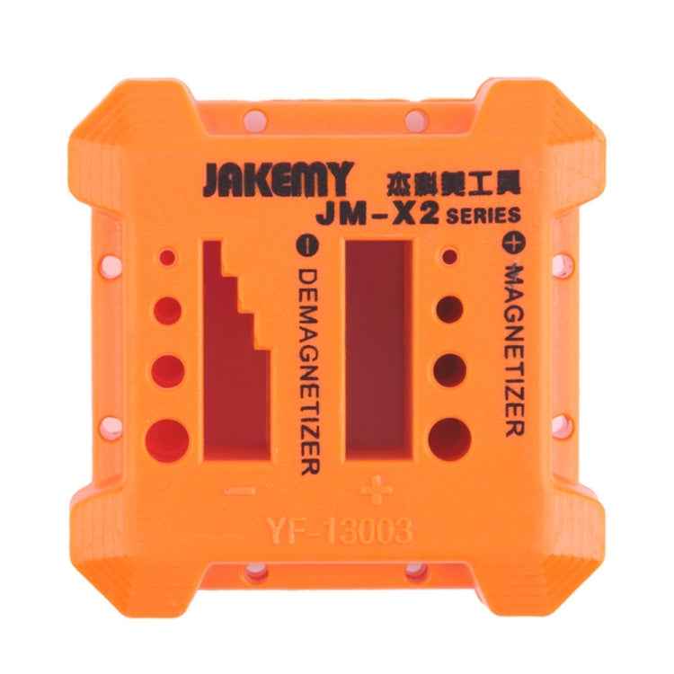 JAKEMY JM-X2 Magnetizer/Demagnetizer with Screwdriver Holes, Size: Medium, JM-X2