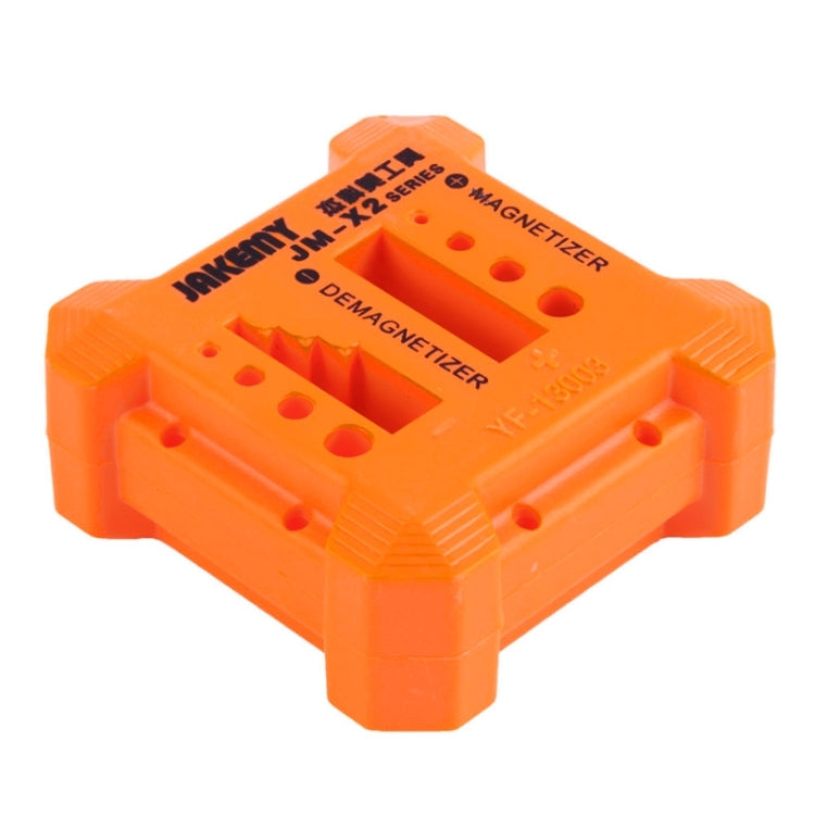 JAKEMY JM-X2 Magnetizer/Demagnetizer with Screwdriver Holes, Size: Medium, JM-X2