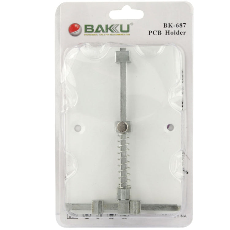 BAKU Stainless Steel Mobile Phone PCB Holder, Support Card Repair (BK-687), BK-687