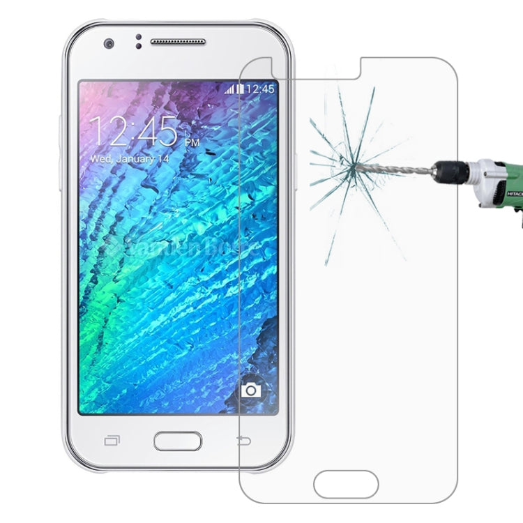 For Galaxy J3 / J3109 / J320 (2016) 0.26mm 9H+ Surface Hardness 2.5D Explosion-proof Tempered Glass Film, 1pcs