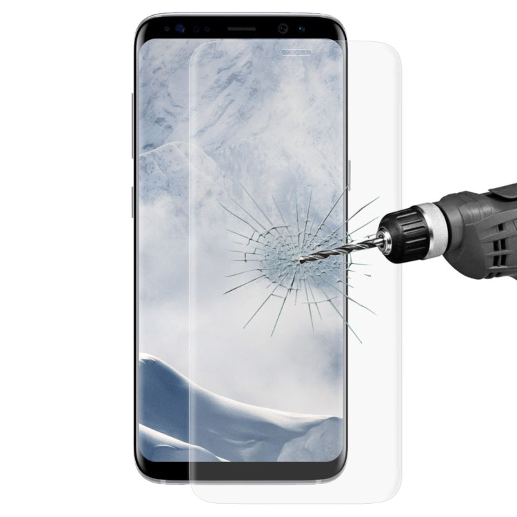 ENKAY Hat-Prince for Galaxy S8 + / G9550 0.26mm 9H Surface Hardness 3D Explosion-proof Full Screen Curved Heat Bending Tempered Glass Color Screen Film, Galaxy S8 + / G9550 Translucent, For Galaxy S8 + / G9550 Transparent, For Galaxy S8 + / G9550