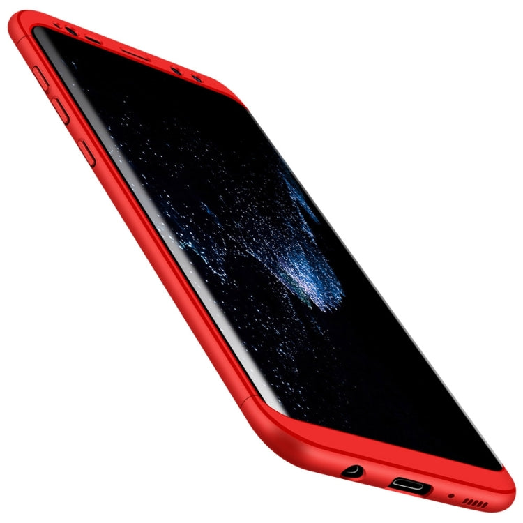 GKK for Galaxy S8 PC Three - paragraph Shield 360 Degrees Full Coverage Protective Case Back Cover, For Galaxy S8, Galaxy S8