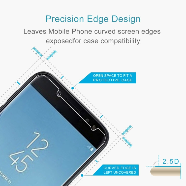 0.26mm 9H 2.5D Tempered Glass Film for Galaxy J4 (2018), For Galaxy J4 (2018)(1 PC)
