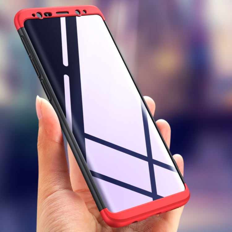 GKK for Galaxy S9 Three Stage Splicing 360 Degree Full Coverage PC Protective Case Back Cover, Galaxy S9