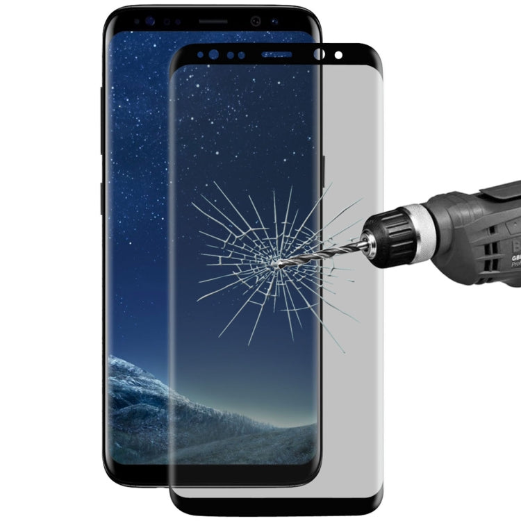 ENKAY Hat-Prince for Galaxy S8 0.26mm 9H Surface Hardness 3D Privacy Anti-glare Full Screen Tempered Glass Screen Protector, For Galaxy S8, Galaxy S8