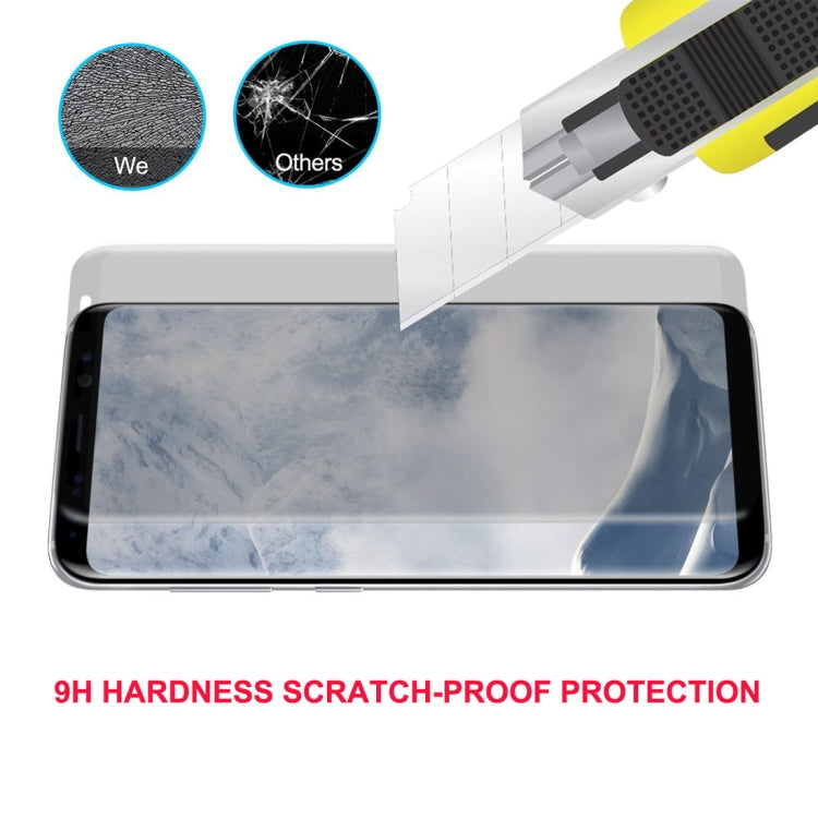 ENKAY Hat-Prince for Galaxy S8 0.26mm 9H Surface Hardness 3D Privacy Anti-glare Full Screen Tempered Glass Screen Protector, For Galaxy S8, Galaxy S8