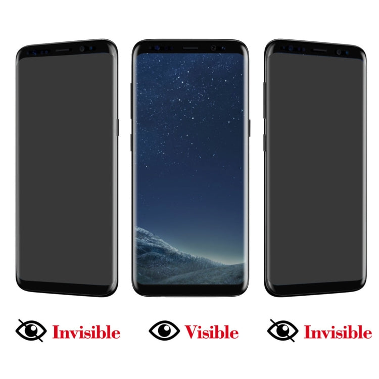 ENKAY Hat-Prince for Galaxy S8+ / G9550 0.26mm 9H Surface Hardness 3D Privacy Anti-glare Full Screen Tempered Glass Screen Protector, For Galaxy S8+ / G9550, Galaxy S8+ / G9550