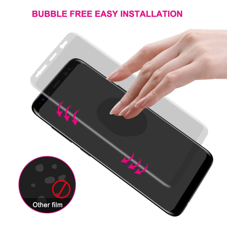 ENKAY Hat-Prince for Galaxy S8+ / G9550 0.26mm 9H Surface Hardness 3D Privacy Anti-glare Full Screen Tempered Glass Screen Protector, For Galaxy S8+ / G9550, Galaxy S8+ / G9550