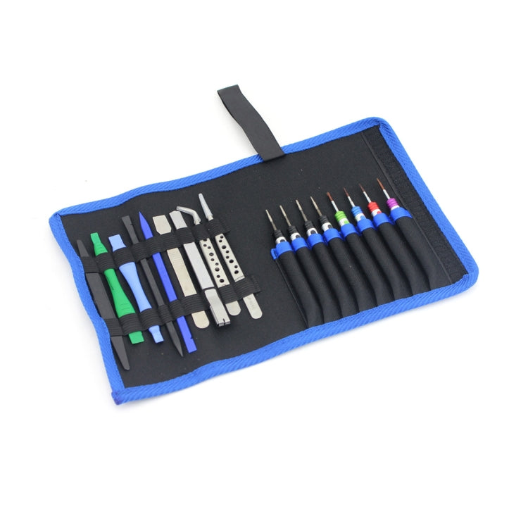JIAFA JF-8174 17 in 1 Multi-functional Repair Tool Set with Bag for Mobile Phones of Variety, JF-8174