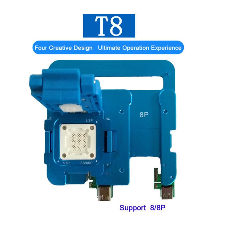 JC T8 NAND PCIE Flash HDD Motherboard Repair Test Fixture Tool for iPhone 8 / 8 Plus, JC T8