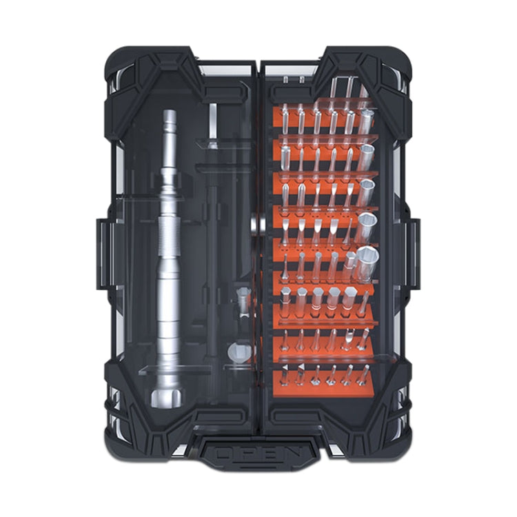 JAKEMY JM-8163 62 in 1 Multi-functional Screwdriver Set Repair Tool, JM-8163
