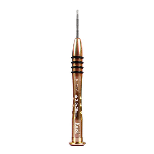 Kaisi K-222 Precision Screwdrivers Professional Repair Opening Tool for Mobile Phone Tablet PC (Straight: 2.0), Straight: 2.0