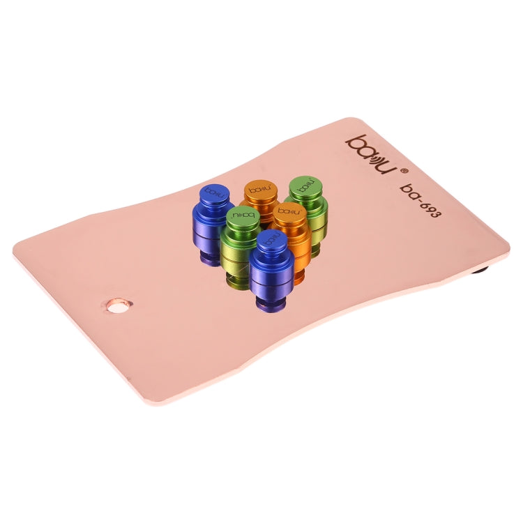 BAKU PCB Circuit Board Holder Jig Fixture Universal Movable Magnetic Cell Phone Repair Work Station, BA-693