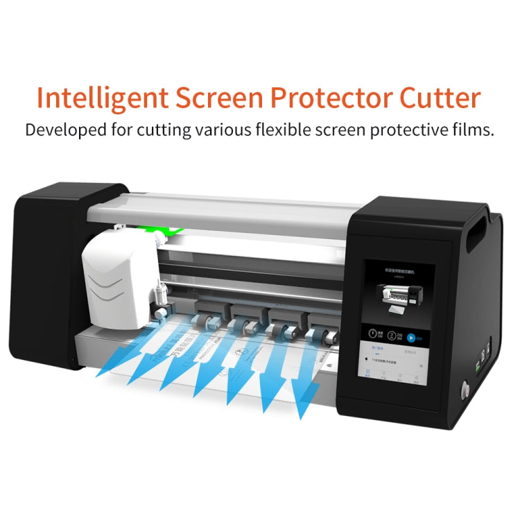 Intelligent Touch LCD Screen Flexible TPU Hydraulic Film Protector Cutter Machine, Intelligent Film Cutter