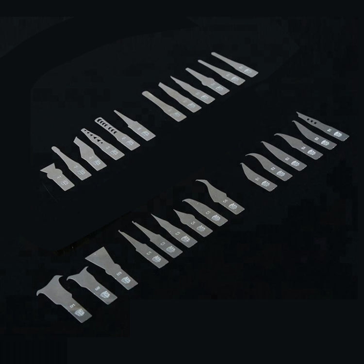 BEST-69A 27 PCS/Set Cutting Knife CPU Repairing tools, 69A Cutting Knife