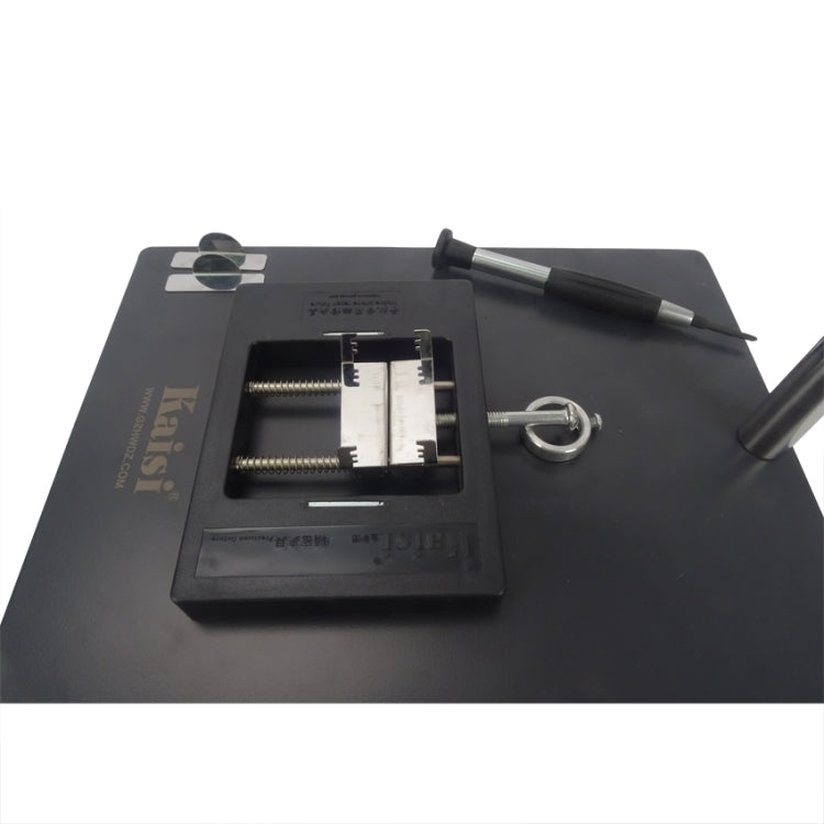 Kaisi F-204 Mobile Phone Laptop BGA Rework Reballing Station Hot Air Gun Clamp, Kaisi F-204
