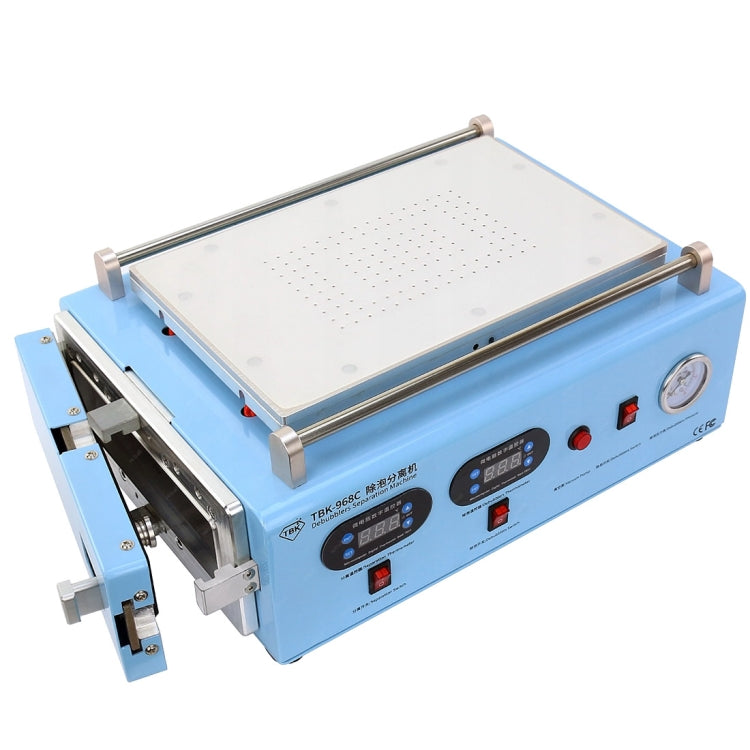 TBK-968C 220V 2 in 1 Vacuum Manual LCD Touch Screen Glass Separator Machine, TBK-968C