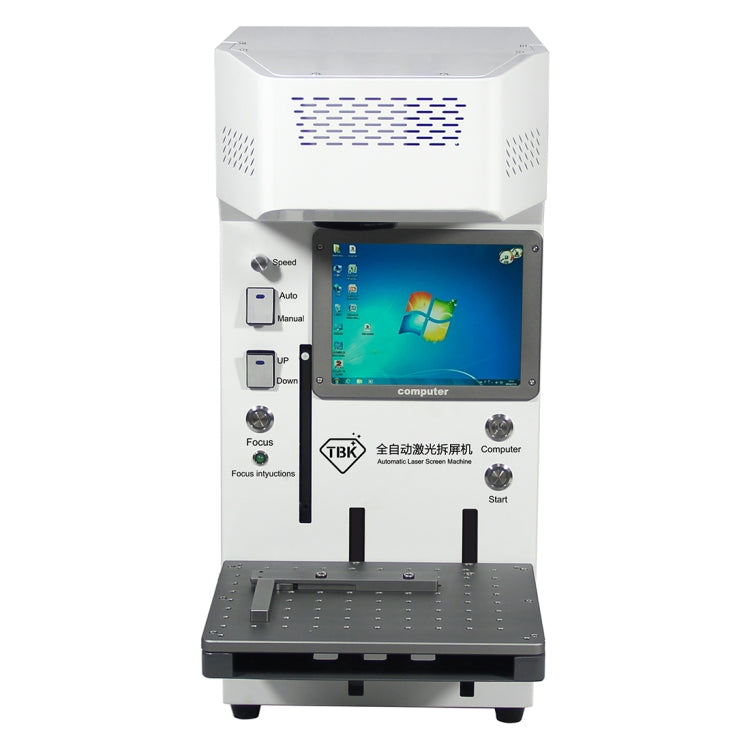 TBK-958A 220V Automatic Laser Cutting Machine Back Glass Remover Laser Separating Engraving Marking Machine, TBK-958A